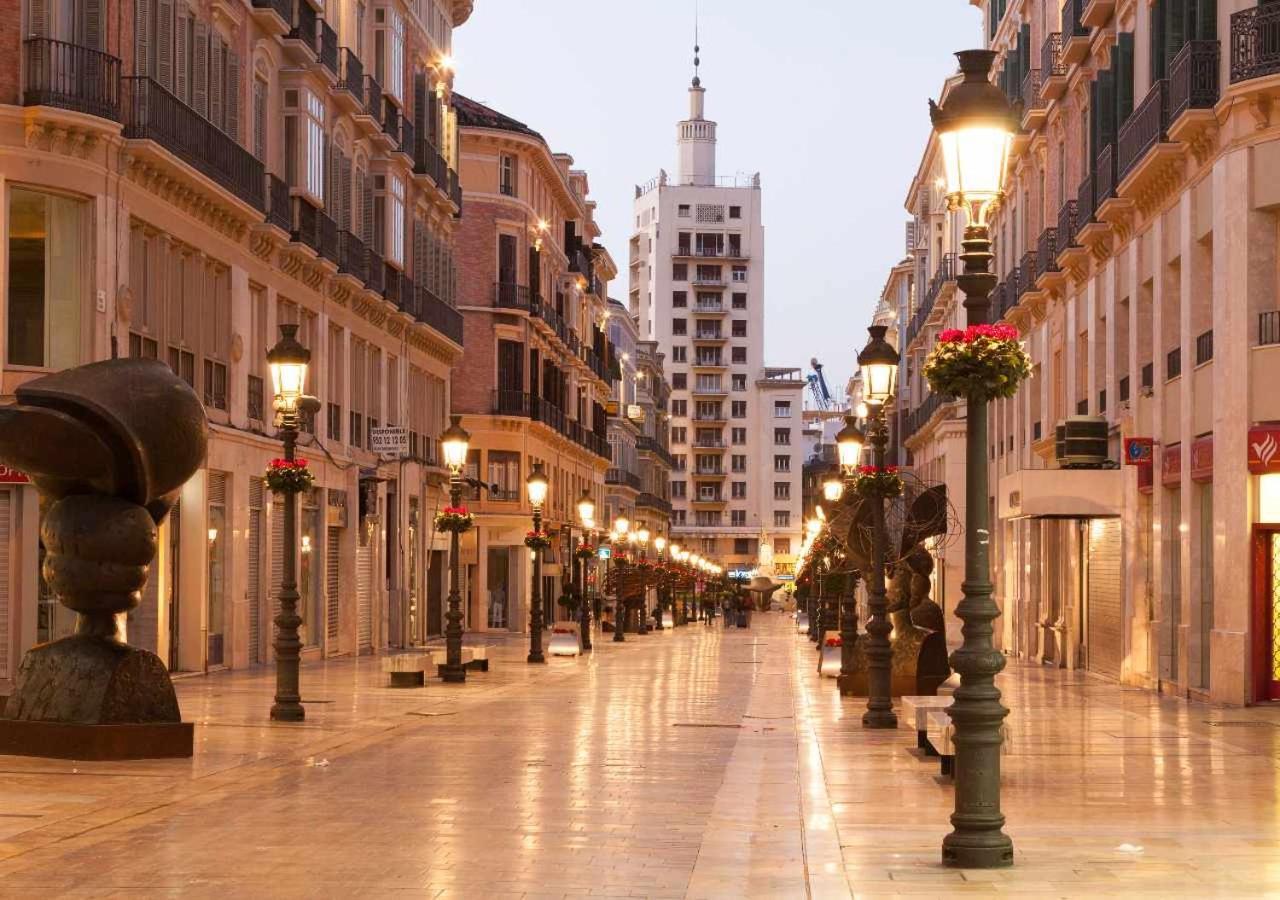 Apto Malaga Centro Historico Parking Priv Gratuito المظهر الخارجي الصورة
